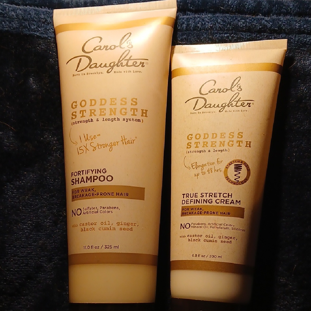 Carol's Daughter Goddess Strength Fortifying Shampoo & Defining Cream